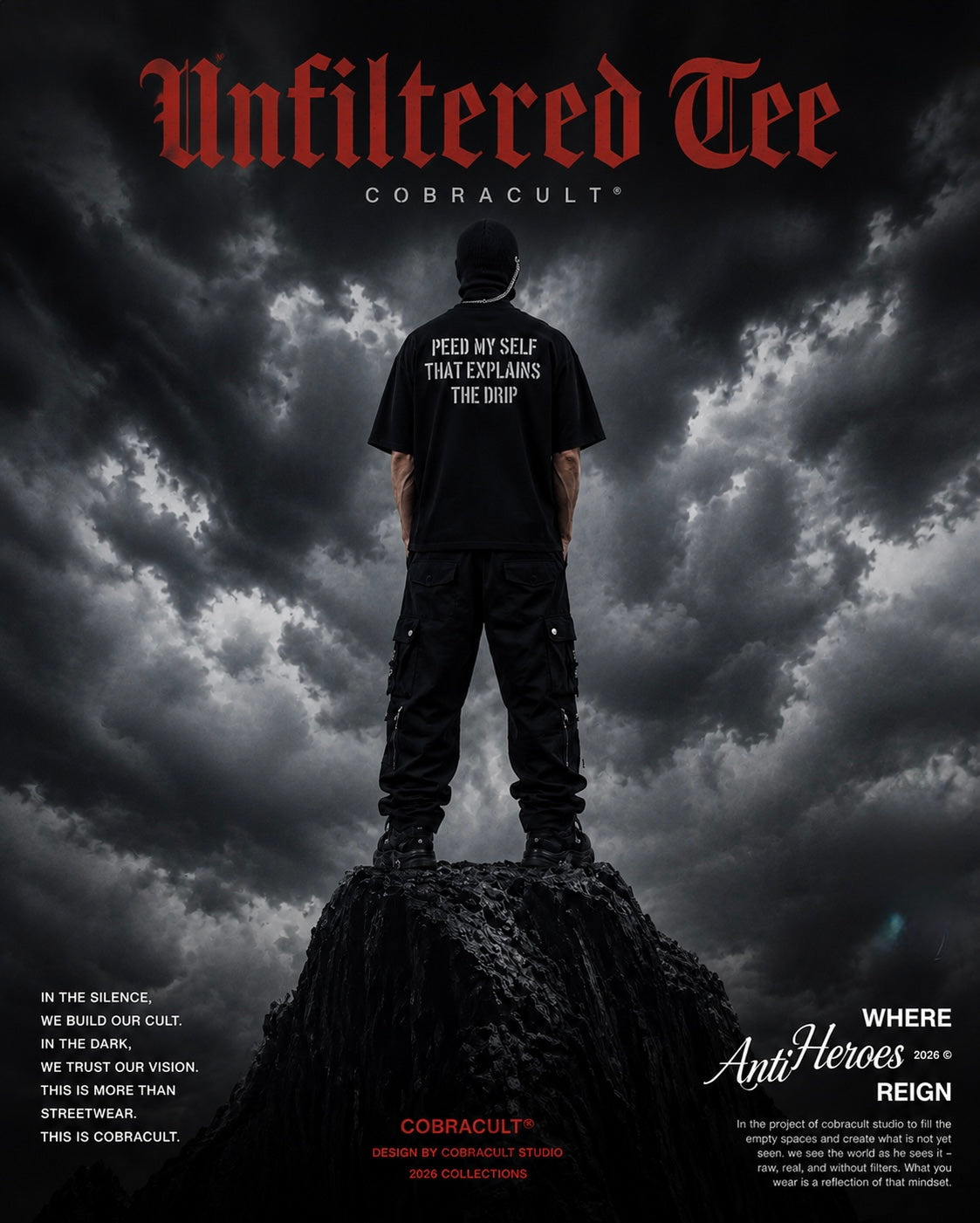 Unfiltered Tee – Oversized Tee